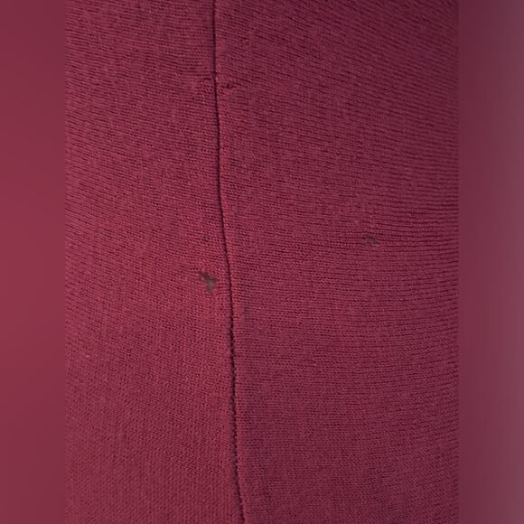 Gsus sindustries beetle scarab featured wool blend wine red knit top sz medium - Picture 8 of 12